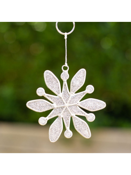 Suncatcher Fulg de zapada 13.5 cm