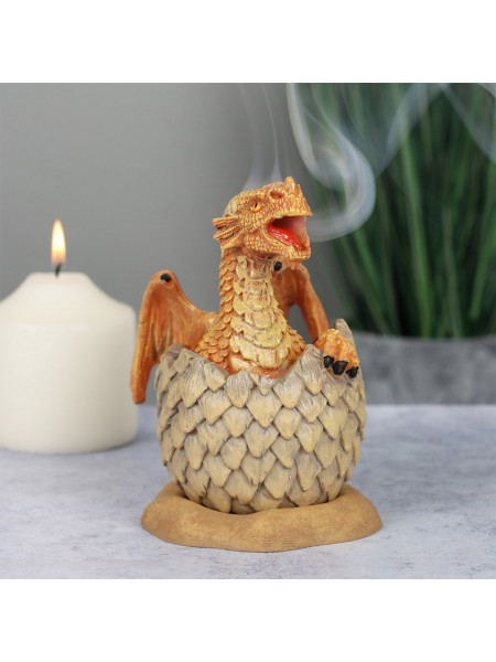 Suport conuri tamaie Dragon Galben in Ou - Anne Stokes