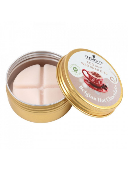 Wax Melt - Disc din ceara de soia cu mix de uleiuri esentiale pentru aromaterapie, Christmas Home - Ciocolata Calda