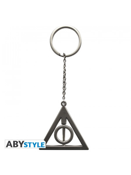 Breloc licenta Harry Potter 3D - Talismanele Mortii 5cm
