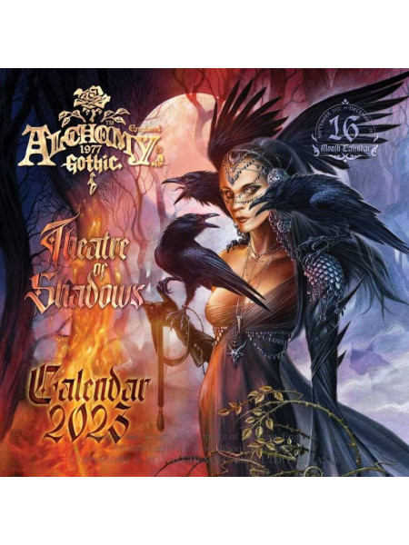 Calendar 2023 de perete Alchemy Gothic - Theatre of Shadows