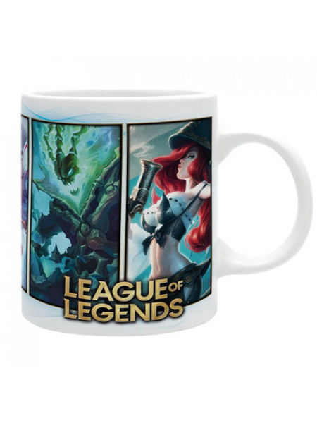 Cana ceramica licenta League of Legends - Champions   Pregateste-te sa intri in Summoner&#039;s Rift cu aceasta cana League of Legends !Capacitate:320 ml