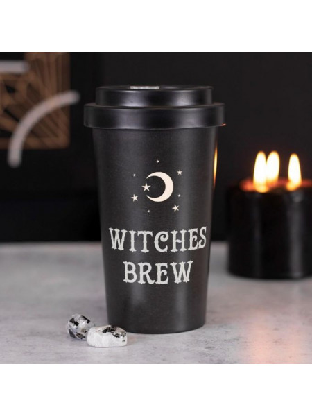 Cana termos din bambus Witches Brew 15 cm