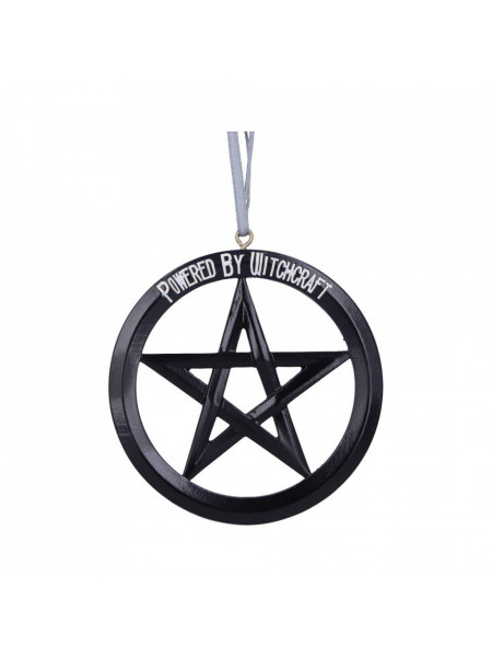 Decoratiune cu agatatoare pentagrama Powered by Witchcraft 7 cm