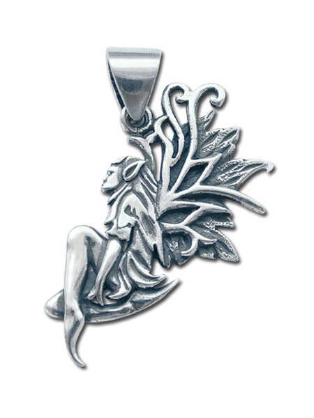Pandantiv amuleta din argint pentru fericire si prosperitate Magia Zanelor - Zana Copacilor