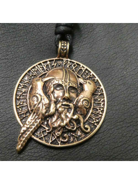 Pandantiv bronz Odin 4.5cm