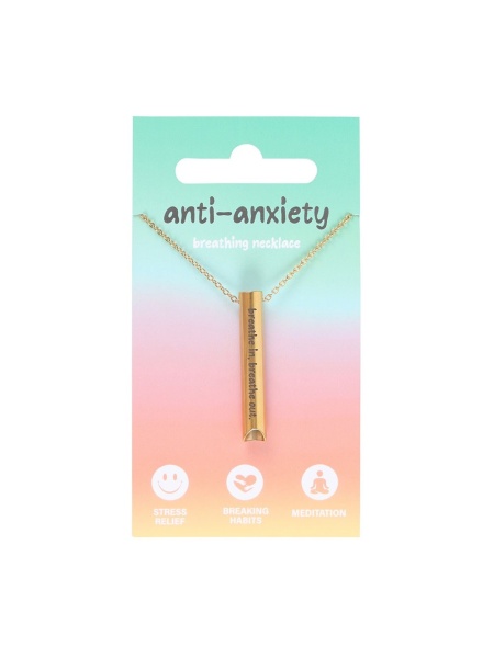Pandantiv cu lantisor anti-anxietate Breathing Easy
