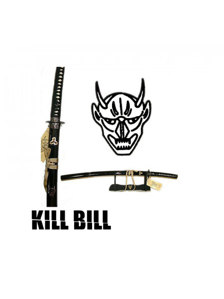 Sabie decorativa katana cu suport Kill Bill - Sabia lui Bill 104 cm