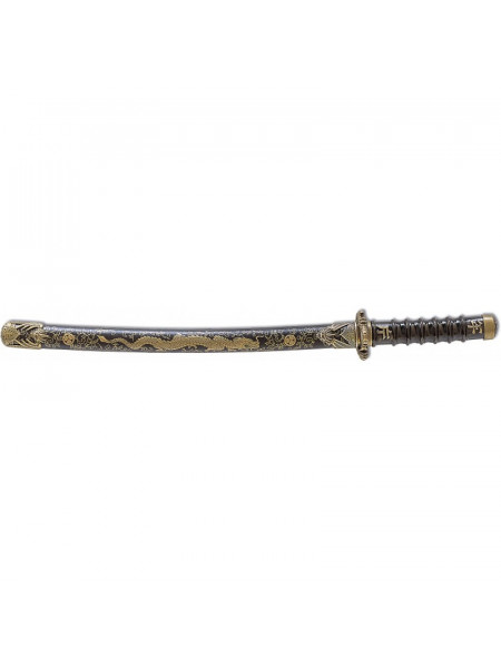 Sabie decorativa katana Dragon wakizashi 71 cm