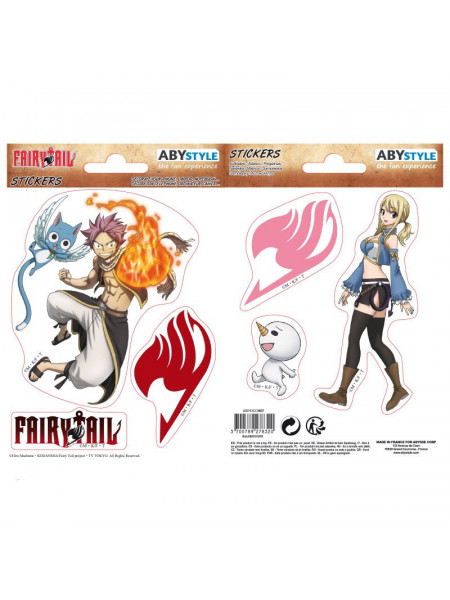 Set stickere licenta Fairy Tail