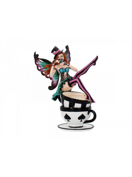 Statueta Alice in Tara Minunilor - Mad Hatter - 16 cm