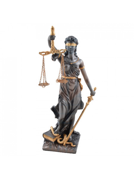 Statueta zeita dreptatii Justitia 21cm