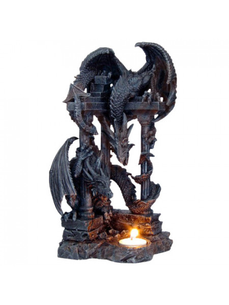 Suport lumanare Cetatea Dragonilor 30cm