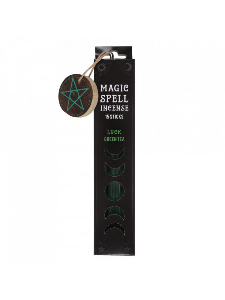 Betisoare tamaie magice pentru ritualuri de noroc - Magic Spell, cu suport din lemn