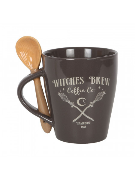 Cana cu lingura Witches Brew Coffee Co 10 cm, capacitate 500 ml