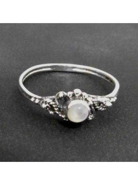 Inel argint Ornament cu perla