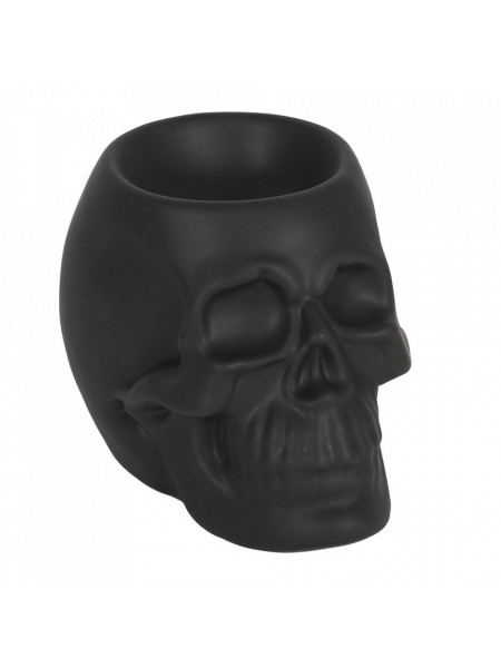 Lampa aromaterapie Craniu Negru 13 cm