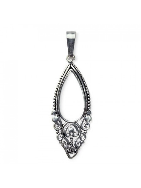 Pandantiv argint Ornament 3.1cm