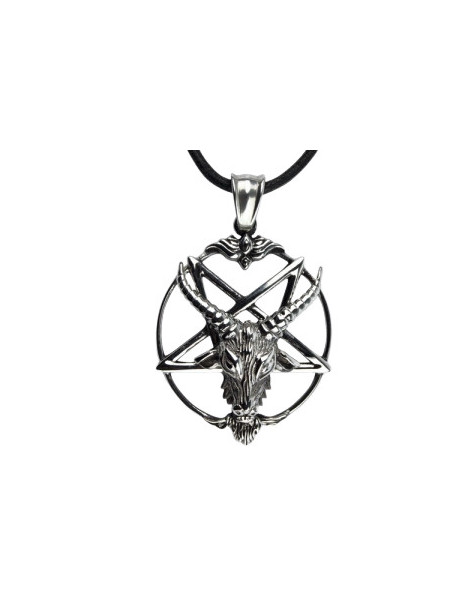Pandantiv otel inoxidabil Baphomet 3cm