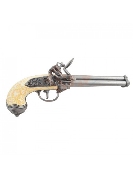 Pistol decorativ Flintlock 29cm