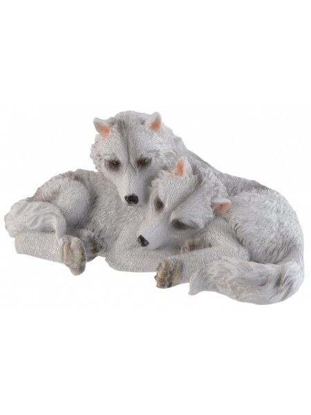 Statueta Lupi arctici 10 cm
