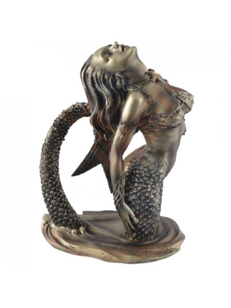 Statueta mitologica Sirena 19cm