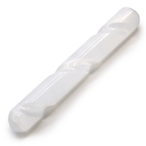 Bagheta spiralata din Selenit, pentru Purificare 16cm