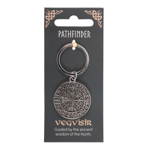 Breloc din aliaj busola vikinga Vegvisir