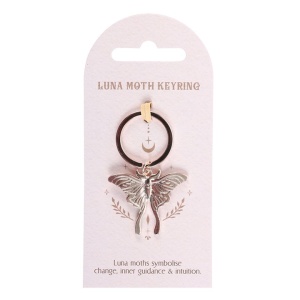 Breloc metalic Light Luna Moth - Img 2