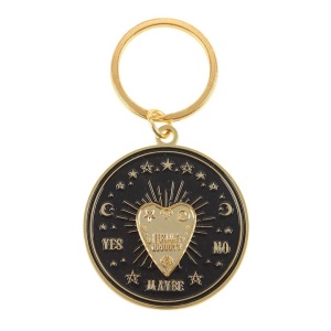 Breloc metalic rotativ Placa Ouija 8.2cm - Img 4