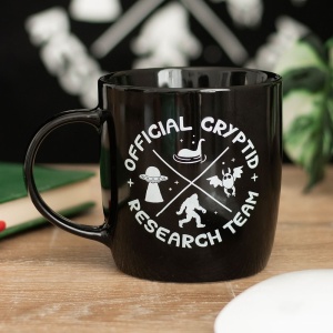 Cana ceramica Cryptid Research Team, capacitate 350 ml - Img 6