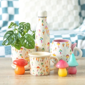 Cana ceramica si dolomit Funky Fungi 350ml - Img 3