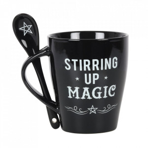 Cana cu lingura Stirring Up Magic 10 cm, capacitate 500 ml