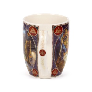 Cana din portelan cu pisici Witchwood Express - Lisa Parker 12 cm, 300 ml - Img 5