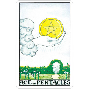 Carti de tarot in cutiuta Universal Waite 10.4 cm - Img 5
