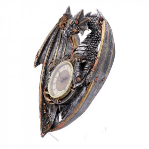 Ceas de perete Dracus Horologium 28 cm - Img 2