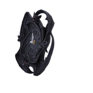 Ceas de perete gotic cu lilieci Creaturile Noptii 23 cm - Img 2