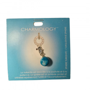 Charm piatra semipretioasa pentru bratara Turcoaz, , talisman pentru Protectie