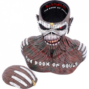 Cutie bijuterii bust Iron Maiden The Book of Souls 26 cm - Img 6