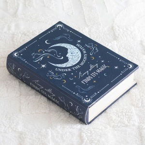Cutie bijuterii in forma de carte Blue Moon 21 cm