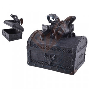 Cutie pentru bijuterii Aparatorul Comorii 13cm - Img 1