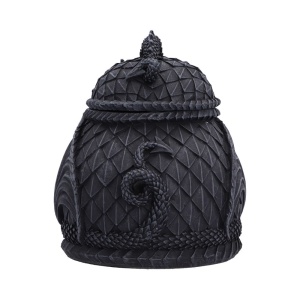 Cutie pentru bijuterii dragon Darkwing Treasure – decor gotic fantasy ( 13.3 cm ) - Img 3