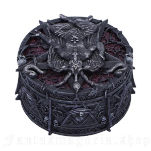 Cutie pentru bijuterii Hoard of the Baphomet – decor gotic fantasy ( 11 cm )