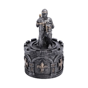 Cutie pentru bijuterii The Pledge – decor medieval ( 11.5 cm)