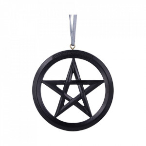 Decoratiune cu agatatoare pentagrama Powered by Witchcraft 7 cm - Img 3