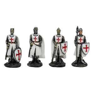 Figurina Cavaler Medieval Templier