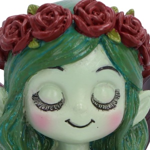 Figurina de colectie zana gotica Elaria 8,2 cm - Spirit Fairies - Img 5