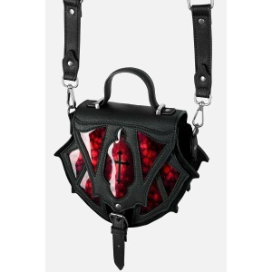 Geanta gotica Dark Romance Bloodspire inspirata de vitralii gotice - Restyle - Img 7