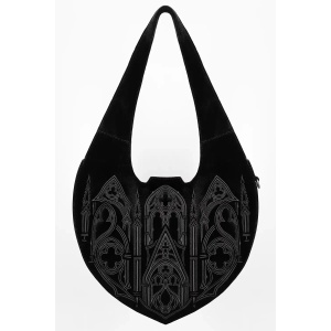 Geanta gotica Gothic Cathedral Velouria din catifea - Restyle