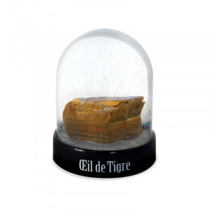 Glob de zapada cu cristal de Ochiul Tigrului